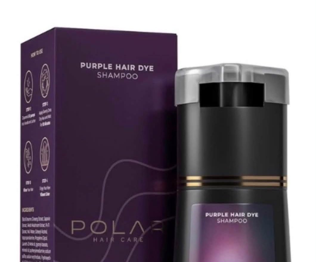 Shampoing colorant Polar, flacon et boîte